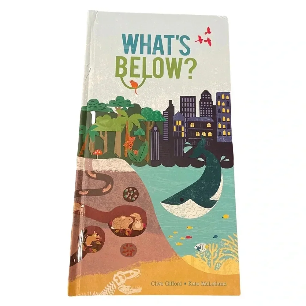 What’s Below Pop Up Book